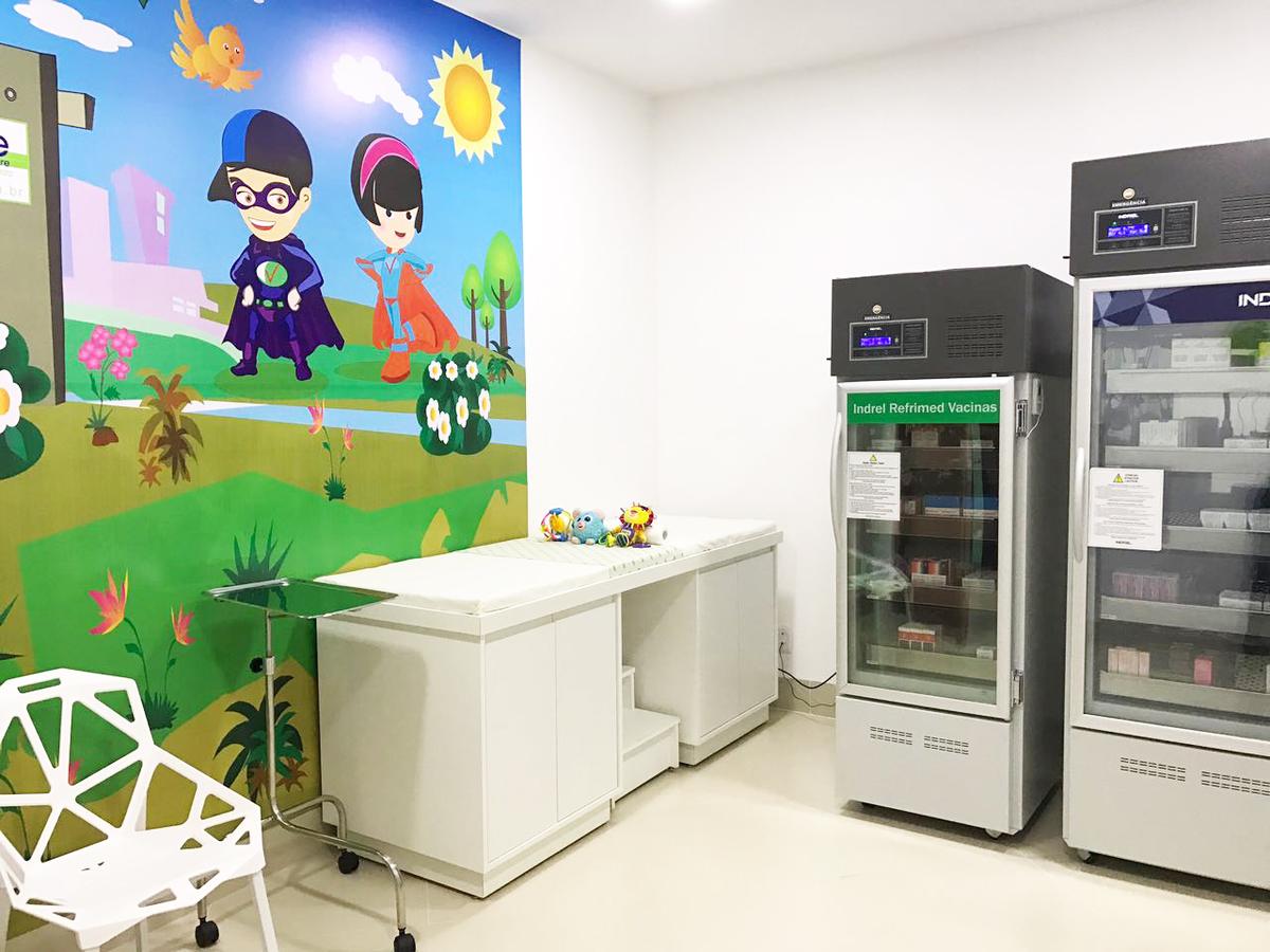 Sala de vacinação Vaccine Care